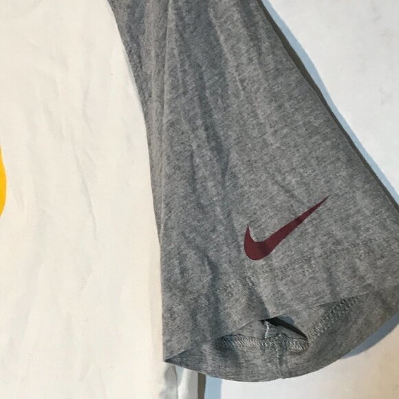 NIKE NFL Vintage Retro Washington Football Team Redskins Short Sleeve Tee - Picture 3 of 7